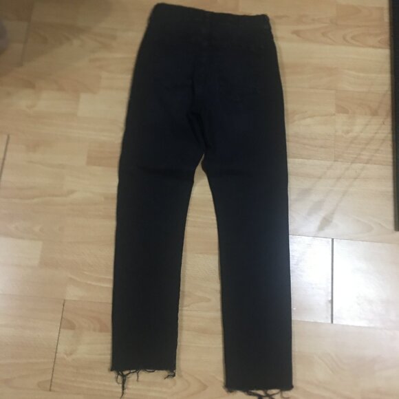 Ladies Black Denim Jeans - Picture 2 of 5